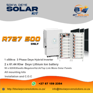 17 50kVA Deye Hybrid Solar System