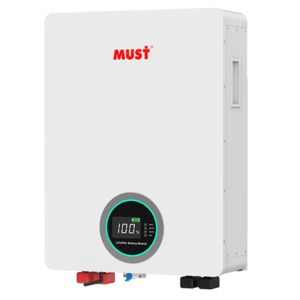 Must 51.2V 100Ah Lithium Battery – 5.12kWh (LP1600)